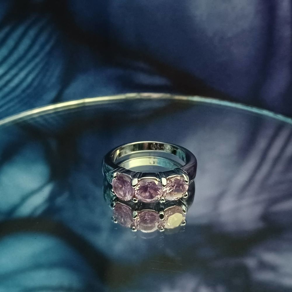 Swarovski Elements - Size 7.5 - 18K gold plated ring as pictured